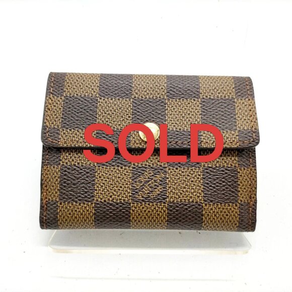 Louis Vuitton LV Card case Brown Damier 250-073125 - Picture 1 of 9